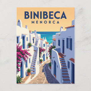 Binibeca Vell Spanien Postkarte