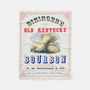 Bininger's Old Kentucky Bourbon 1849 Reserve. Fleecedecke