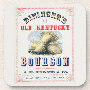 Bininger's Old Kentucky Bourbon 1849 Reserve. Getränkeuntersetzer