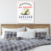 Bininger's Old Kentucky Bourbon 1849 Reserve. Leinwanddruck (Insitu (Schlafzimmer))