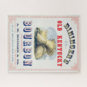 Bininger's Old Kentucky Bourbon 1849 Reserve. Puzzle (Horizontal)