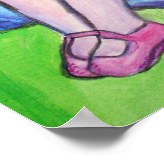 Binkey, Blankey, Ballon Poster (Ecke)