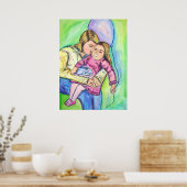 Binkey, Blankey, Ballon Poster (Küche)