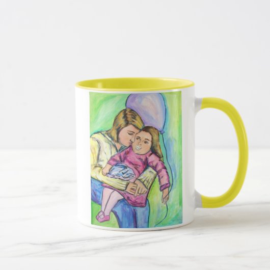 Binkey, Blankey, Luftballon Tasse (Rechts)