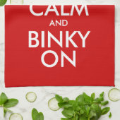 BINKY AN! HANDTUCH (Gefaltet)