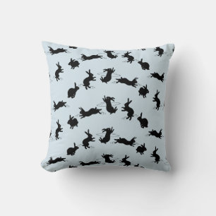 Binky Bunnies Pillow (Light Blue) Kissen