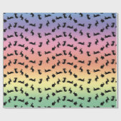 Binky Bunnies Wrapping Paper (Rainbow) Geschenkpapier (Flach)