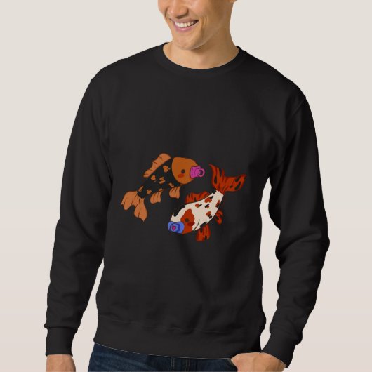 Binky Fish Sweatshirt (Vorderseite)