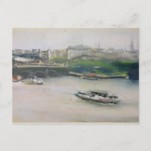 Binnenalster mit der Lombardsbrucke Postkarte