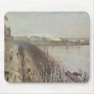 Binnenalster und Neuer Junfernstieg in Hamburg Mousepad