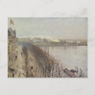 Binnenalster und Neuer Junfernstieg in Hamburg Postkarte