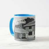 Binnenländischer Park - die Tasse des Architekten (Vorderseite Links)