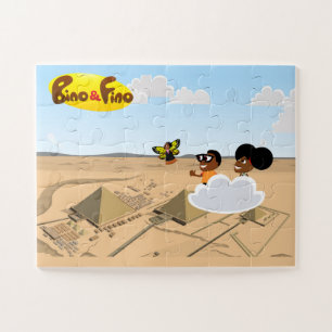 Bino und Fino Ägypten Pyramiden Kinder Jigsaw Puz Puzzle