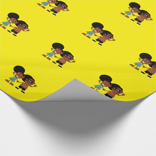 Bino und Fino-Geschenkpapier Geschenkpapier (Ecke)