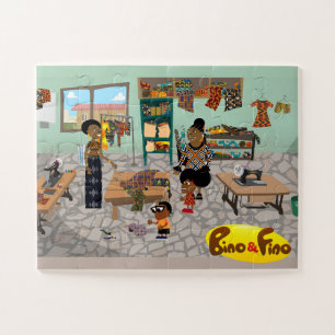 Bino und Fino im Mini-Puzzle Puzzle