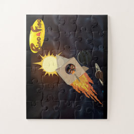 Bino und Fino im Weltraum Kinder-Puzzle Puzzle