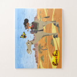 Bino und Fino in Timbuktu Kinderpuzzle Puzzle