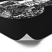 Binocular view to the west poster (Ecke)