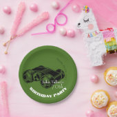 Binoculars 70. Geburtstagsparty-Papierplatte Pappteller (Party)