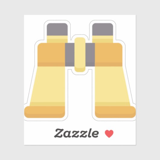 Binokulare Aufkleber (Blatt)