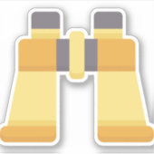 Binokulare Aufkleber (Vorderseite)