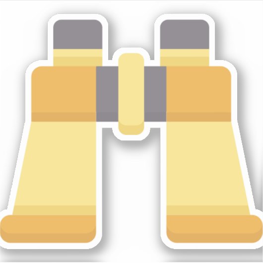 Binokulare Aufkleber (Vorderseite)