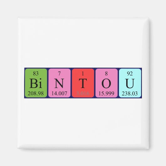 Bintou Periodenmagnet Magnet (Vorne)