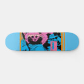 Binturong auf einem Deck von Frank Louis Allen, Ra Skateboard (Horizontal)
