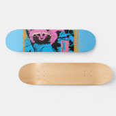 Binturong auf einem Deck von Frank Louis Allen, Ra Skateboard (Horizontal)