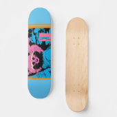 Binturong auf einem Deck von Frank Louis Allen, Ra Skateboard (Vorderseite)