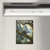 Binturong in Khao Sok National Park Thailand Magnet (In Situ (Geschirrspüler))