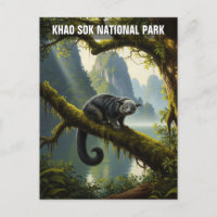 Binturong in Khao Sok National Park Thailand