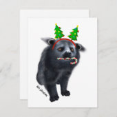 Binturong - Urlaubskarte Feiertagskarte (Vorne/Hinten)