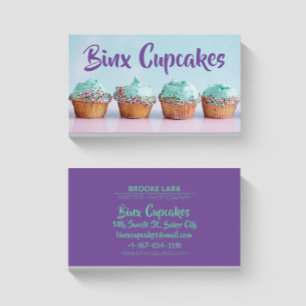 Binx Cupcakes Business Card Visitenkarte