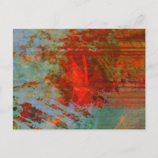 Bio Abstrac #1472 Postkarte (Vorderseite)