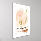 Bio Abstrakte Boho Rust Gold Aquarell Foliendrucke (Ablage )