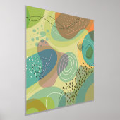 Bio Abstrakte Formen Foliendrucke (Ablage )