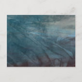 Bio abstrakte Nummer 1469 Postkarte (Vorderseite)