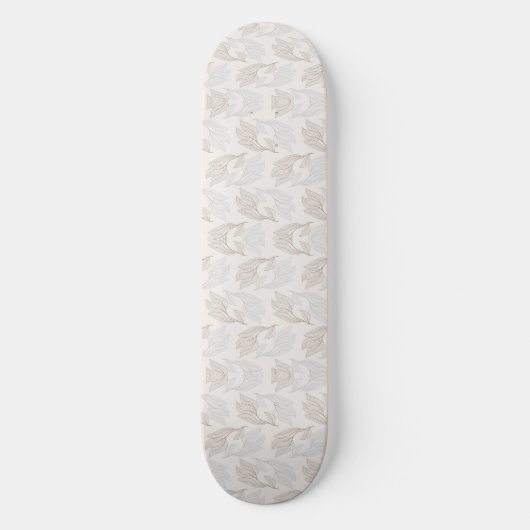 Bio Abstraktes Leadesign Skateboard (Vorderseite)