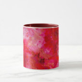 Bio Abstraktion in Hot Pink Tasse (Zentrum)