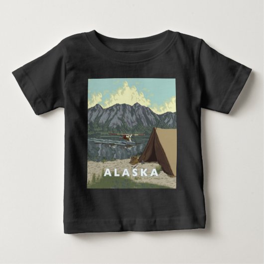 Bio Alaskan Bush Baby Baby T-shirt (Vorderseite)