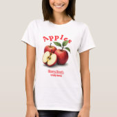 Bio Äpfel Frische T-Shirt (Vorderseite)