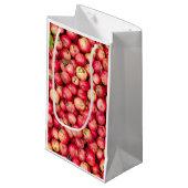 Bio Äpfel Kleine Geschenktüte (Vorderseite Schrägansicht)