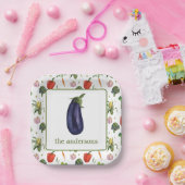 Bio Aquarellproduktion Pappteller (Party)