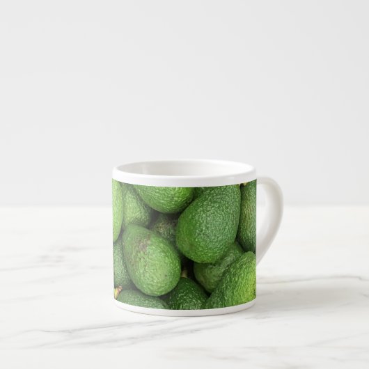 Bio Avocados Espressotasse (Vorderseite Rechts)