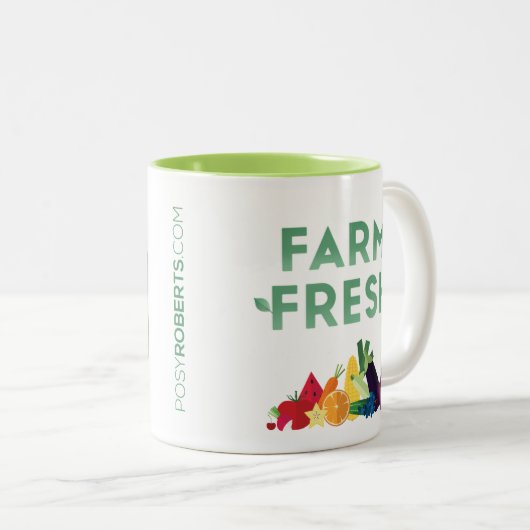 Bio Bauernhof-frische Tasse (VorderseiteRechts)