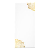 Bio Beauty Gold Tree Rings Salon Werbekarte (Hinten)