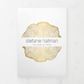 Bio Beauty Gold Trester Rings Salon Broschüre (Cover)