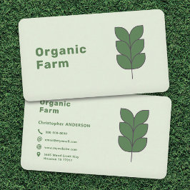 Bio Betrieb Visitenkarte