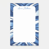 Bio Bläschen Post-it Klebezettel (Vorderseite)